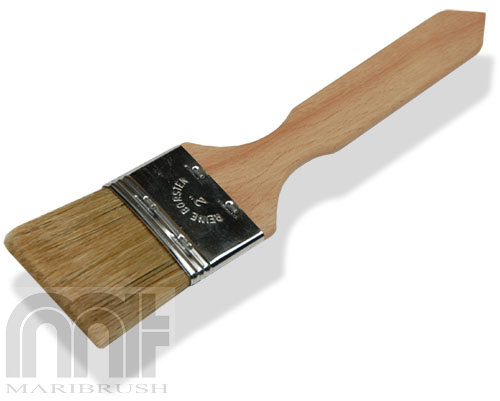 Kwast plat dun hout 50mm (spalter) breed - 2.0"